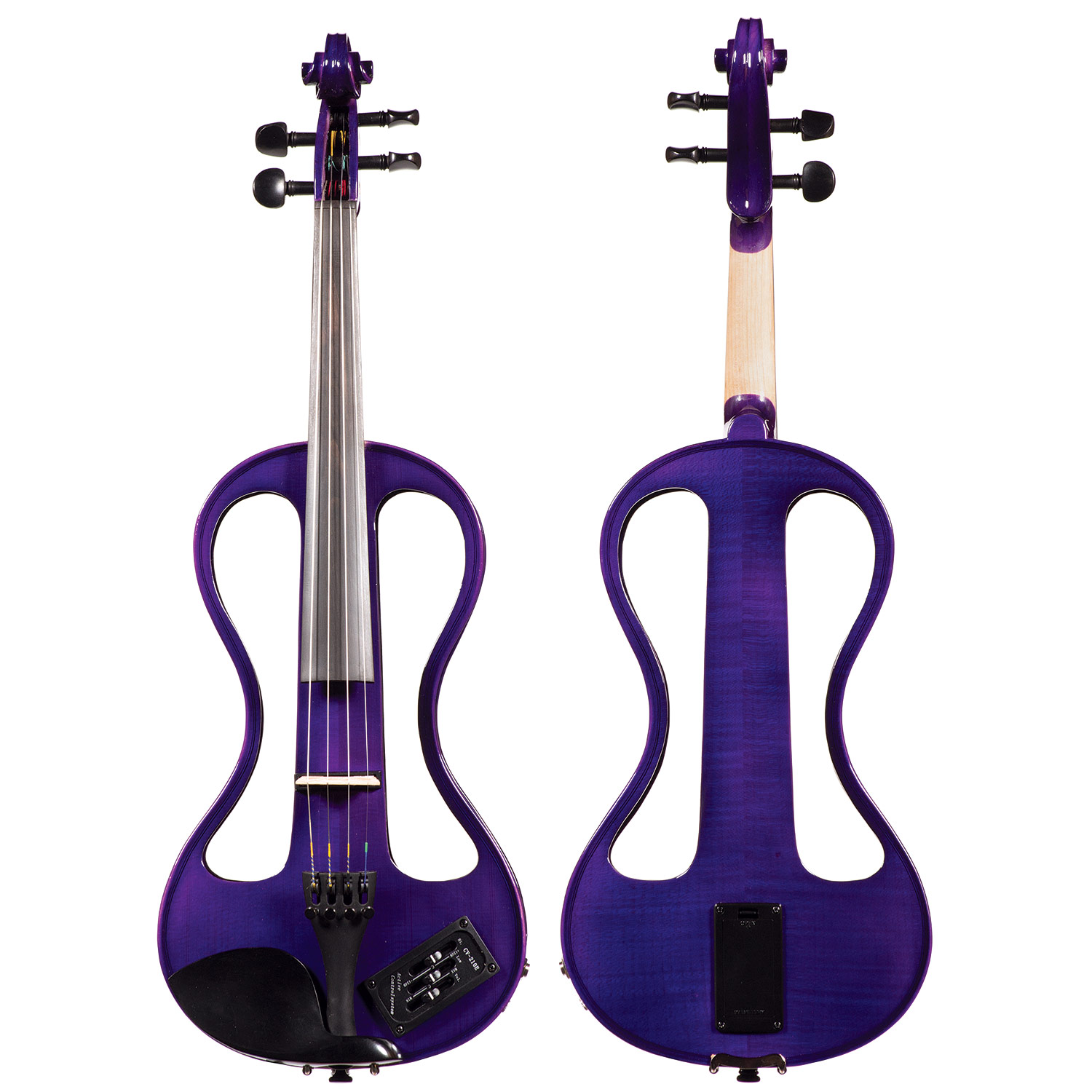 frimærke Gutter Arabiske Sarabo Johnson EV-4s Purple Electric Violin | Carriage House Violins