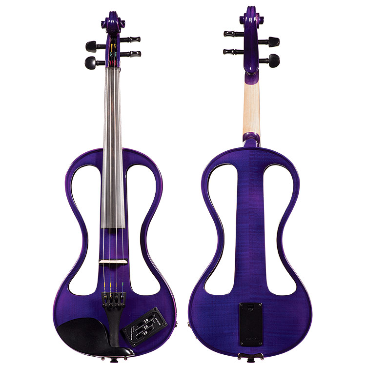 Johnson EV-4s Purple Electric Violin