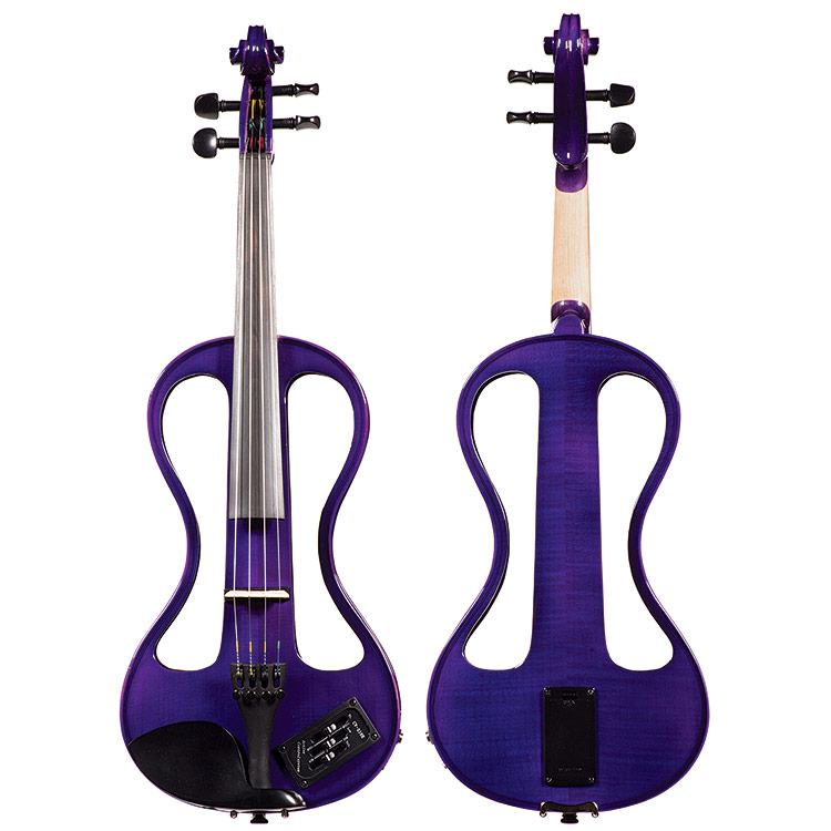 Johnson EV4s Purple Electric Violin Carriage House Violins