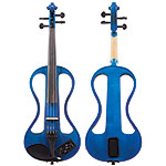 Johnson EV-4s Blue Electric Violin