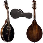 Eastman MD404 Mandolin A-style Oval Hole, Black Top