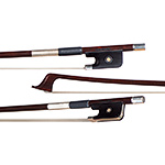 Klaus Grünke silver-mounted cello bow