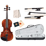 Alessandro Roma 4/4 Violin Outfit (Violin, Bow, Case, Rosin, Cleaning Cloth)