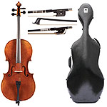 7/8 Alessandro Venezia A750 Cello Outfit