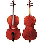 4/4 Jay Haide Montagnana Model Cello Outfit