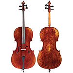 7/8 Jay Haide Stradivari Model Cello Outfit