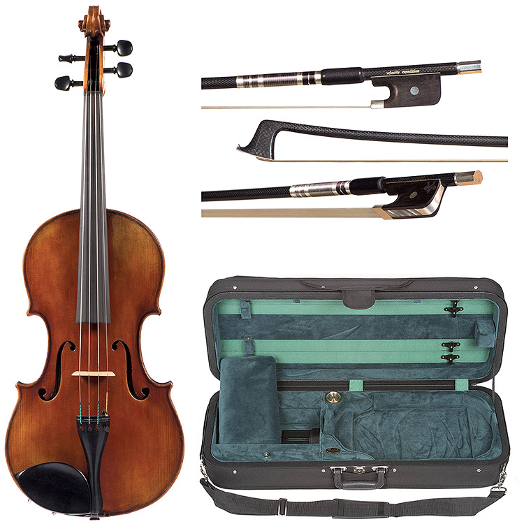 15 1/2" Jay Haide Stradivari Model Viola Outfit
