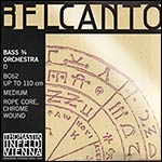 Belcanto 3/4 Bass D String: Medium
