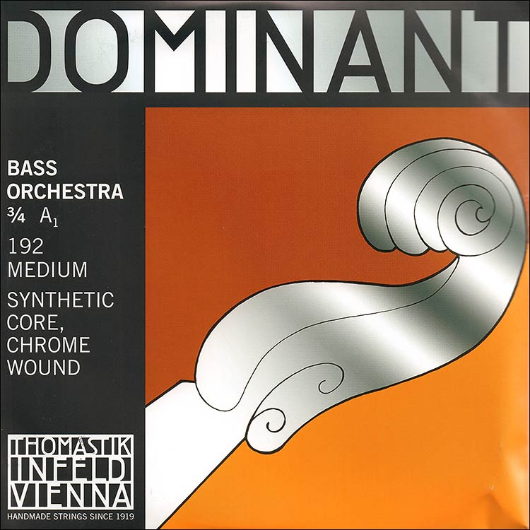 Dominant 3/4 Bass A String: Medium