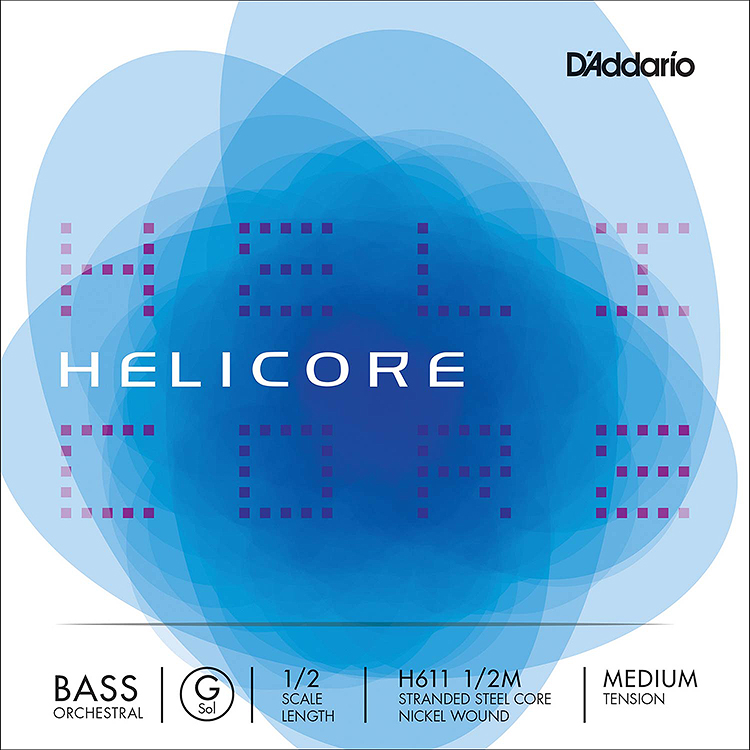 Helicore Orchestral 1/2 Bass G String: Medium