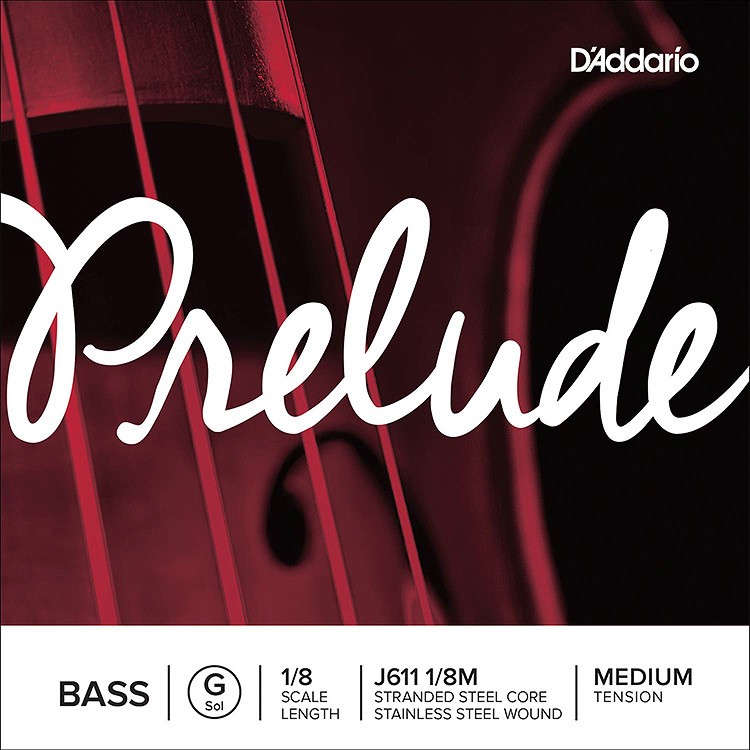 Prelude 1/8 Bass G String: Medium