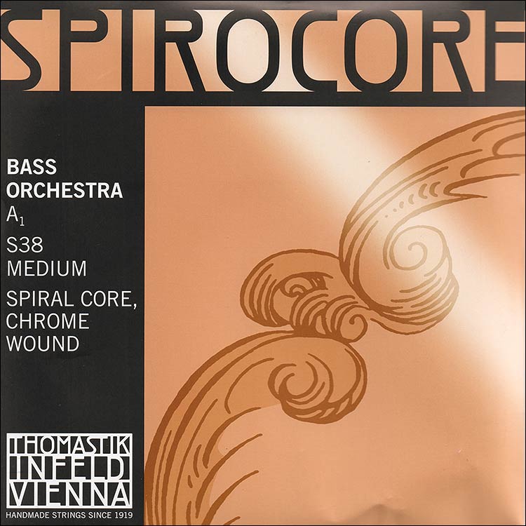 Spirocore S38 Bass A String: Medium