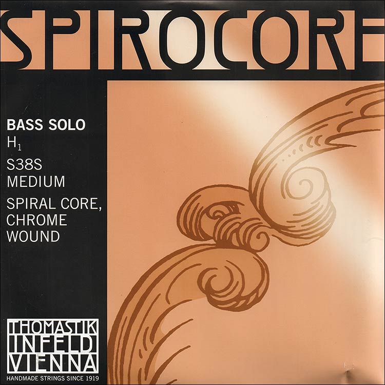 Spirocore Solo 3/4 Bass B String: Medium