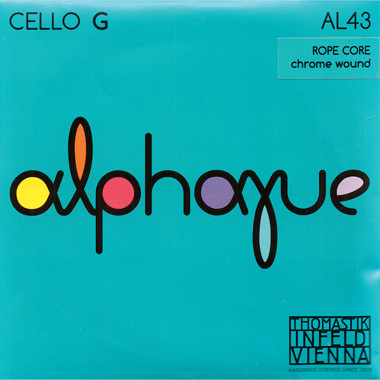 Alphayue Cello G String - Chrome/Steel: Medium