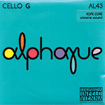 Alphayue Cello G String - Chrome/Steel: Medium