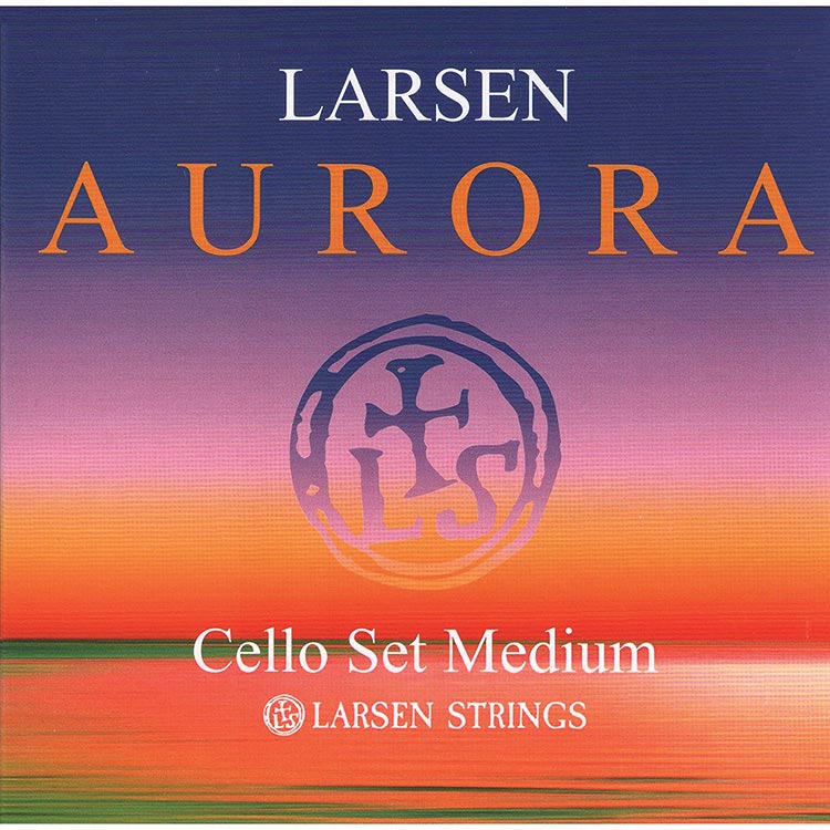 Aurora 4/4 Cello String Set - medium
