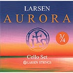 Aurora 3/4 Cello String Set - medium