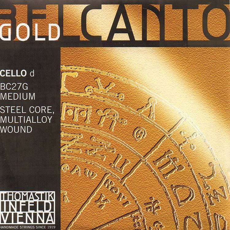Belcanto Gold Cello D String: Medium