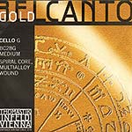 Belcanto Gold Cello G String: Medium