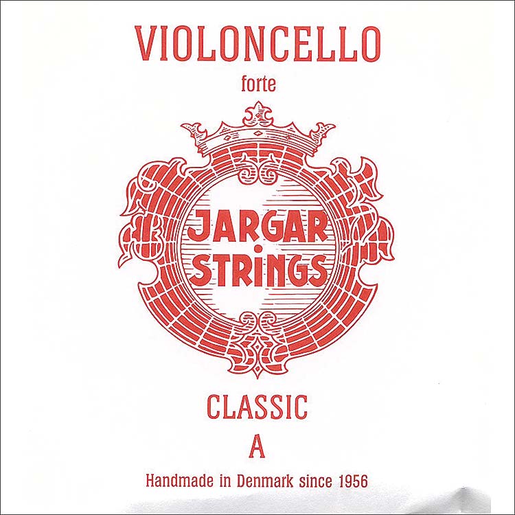 Jargar Cello A String - chr/steel: Thick/Forte