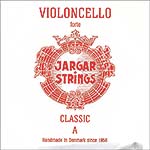 Jargar Cello A String - chr/steel: Thick/Forte