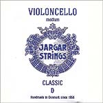 Jargar Cello D String - chr/steel: Medium