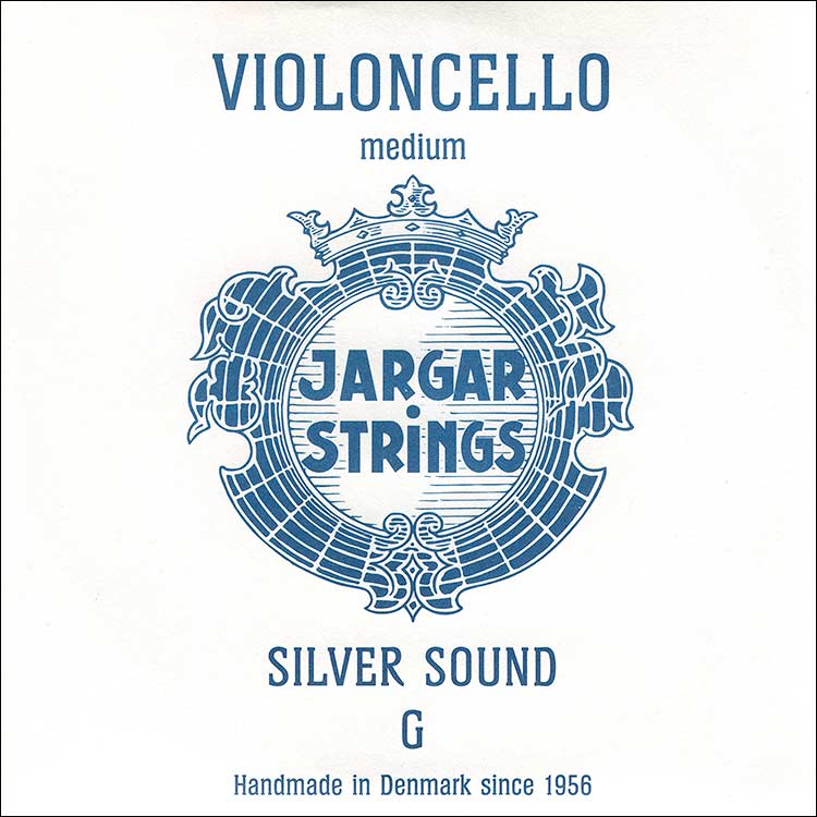 Jargar Cello G String - silver/steel: Medium