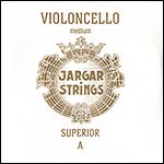 Jargar Superior Cello A String - chr/steel: Medium