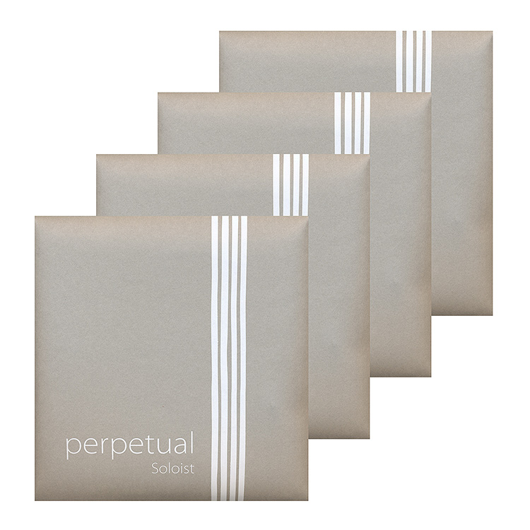 Perpetual Soloist Cello String Set, Medium gauge