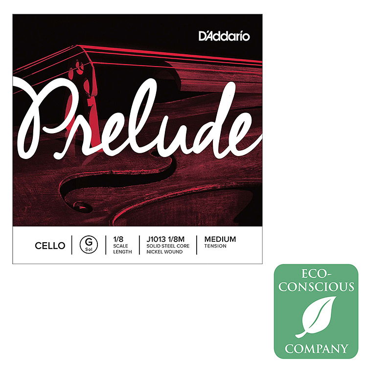 Prelude 1/8 Cello G String - nickel wound