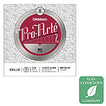 Pro-Arte 3/4 Cello D String - aluminum/nylon: Medium