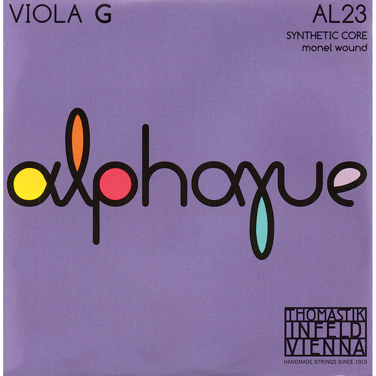 Alphayue 15.5"-16.5" Viola G String - Monel/Synthetic: Medium