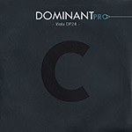 Dominant Pro Viola C String - tungsten-silver/synthetic, medium