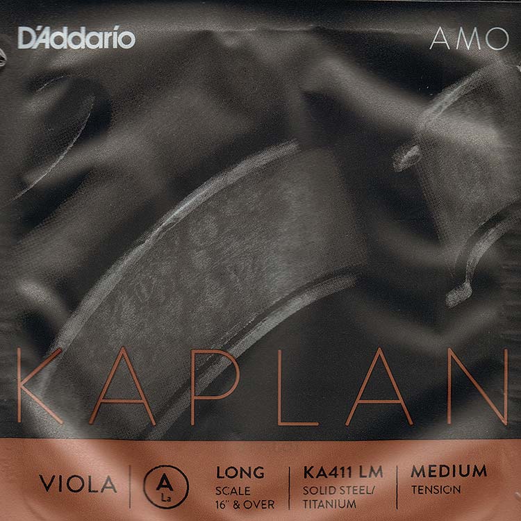 Kaplan Amo 16"-17" Viola A String, Medium