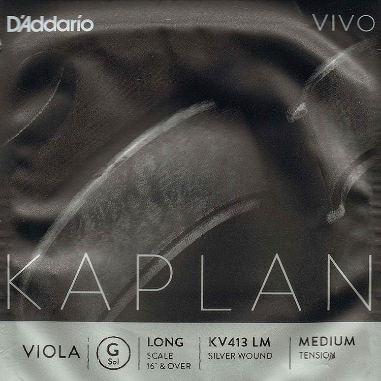 Kaplan Vivo 16"-17" Viola G String, Medium