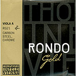 Rondo Gold Viola A String – Chrome/Carbon Steel, Medium, Removable Ball
