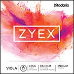 Zyex 16"-17" Viola A String - aluminum wound: Medium