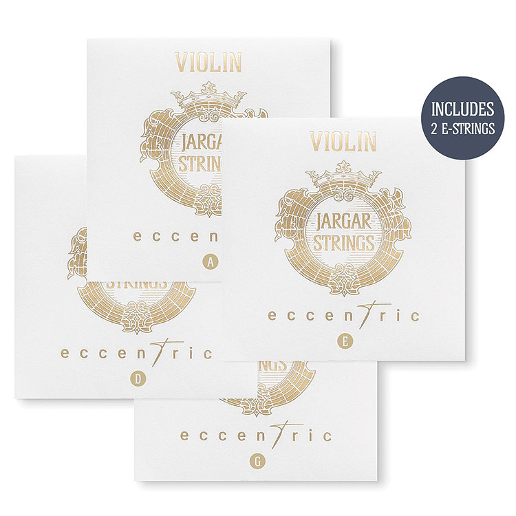 Jargar Eccentric Violin 4/4 String Set - medium