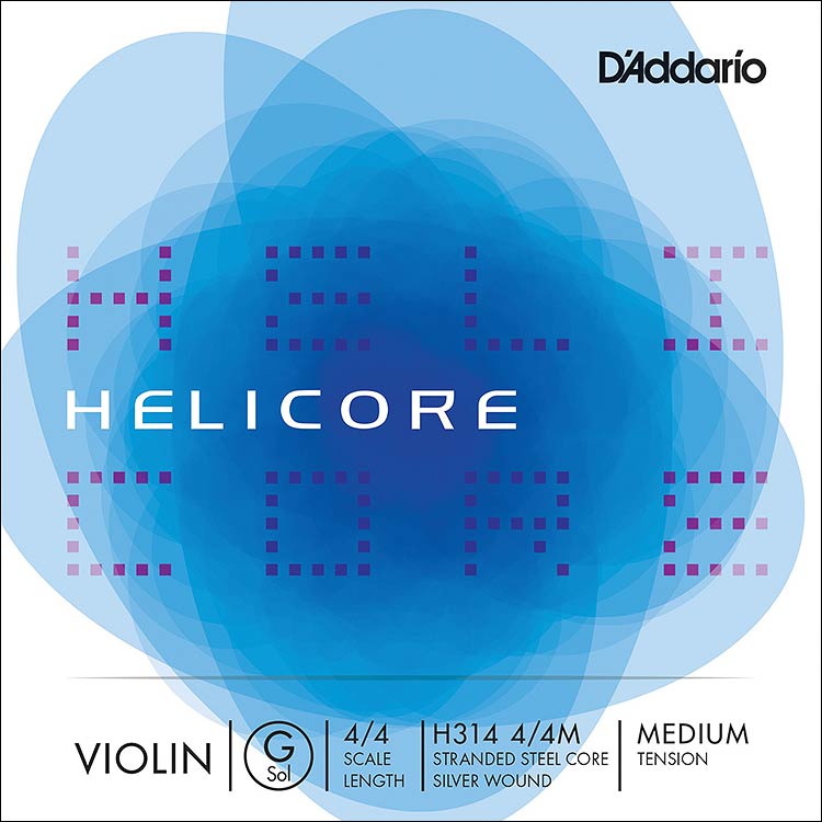 Helicore 4/4 Violin G String, Medium