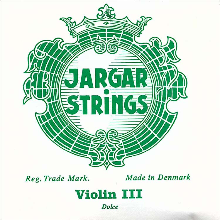 Jargar Violin D String - chromesteel/steel: Thin/dolce