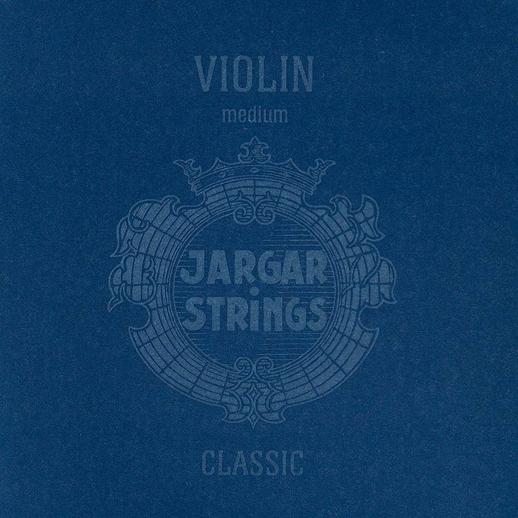 Jargar Violin loop end E String Set - Medium