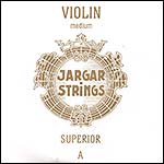 Jargar Superior Violin A String - chromesteel/synthetic: Medium, ball