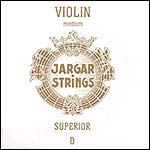 Jargar Superior Violin D String - chromesteel/synthetic: Medium, ball