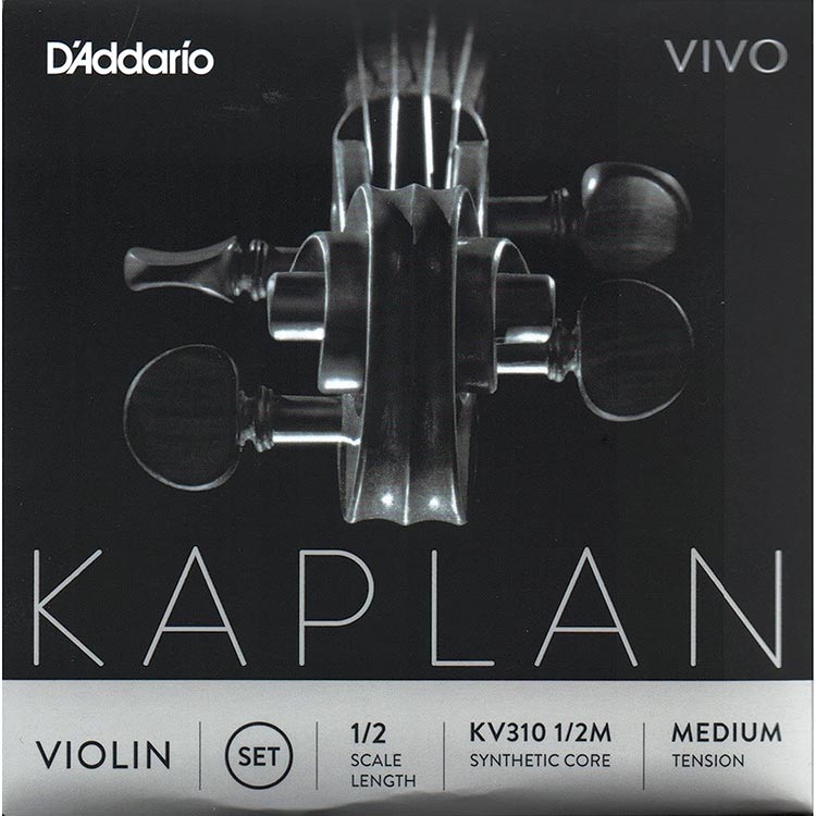 Kaplan Vivo 1/2 Violin String Set - Medium