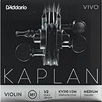 Kaplan Vivo 1/2 Violin String Set - Medium