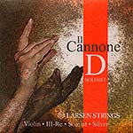 Il Cannone Soloist Violin D String - silver/synthetic: Medium