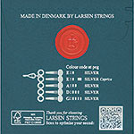 Il Cannone Silver Violin A String - aluminum/synthetic: medium