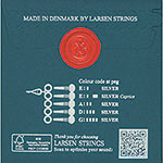 Il Cannone Silver Violin D String - silver/synthetic: medium