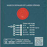 Il Cannone Silver Violin G String - silver/synthetic: medium