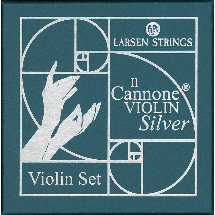 Il Cannone Silver Violin String Set – Medium Tension